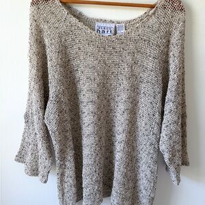 Textured Knit Sweater